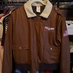 Captain Marvel Leather Jacket